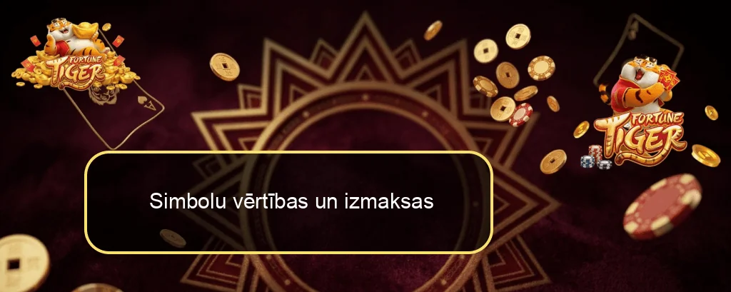 Simbolu vērtības un izmaksas